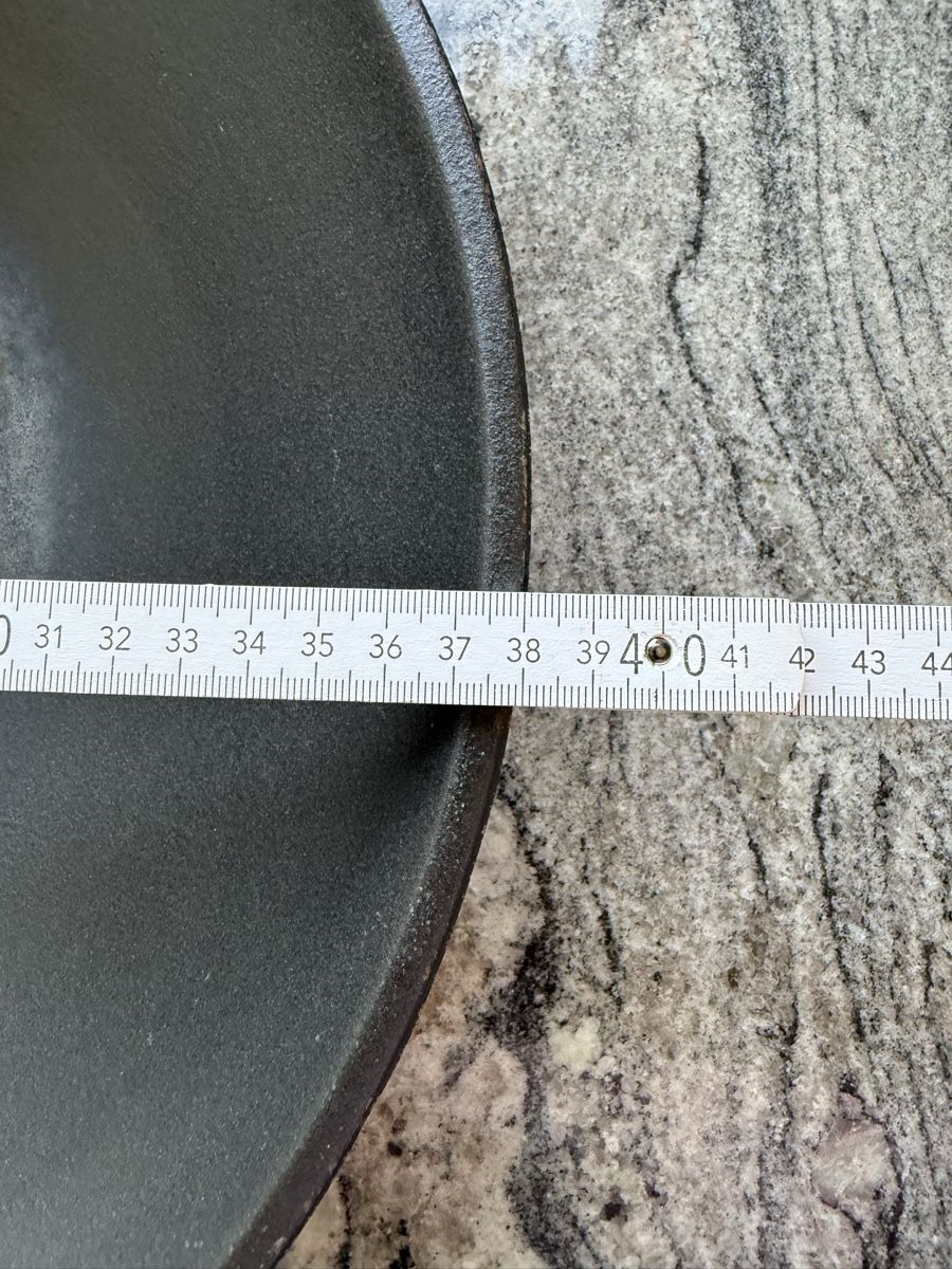 Padelle: Gusseisen Wok 40cm mit Deckel – Usato da Hüttwilen venduto da sar_8gj7 3
