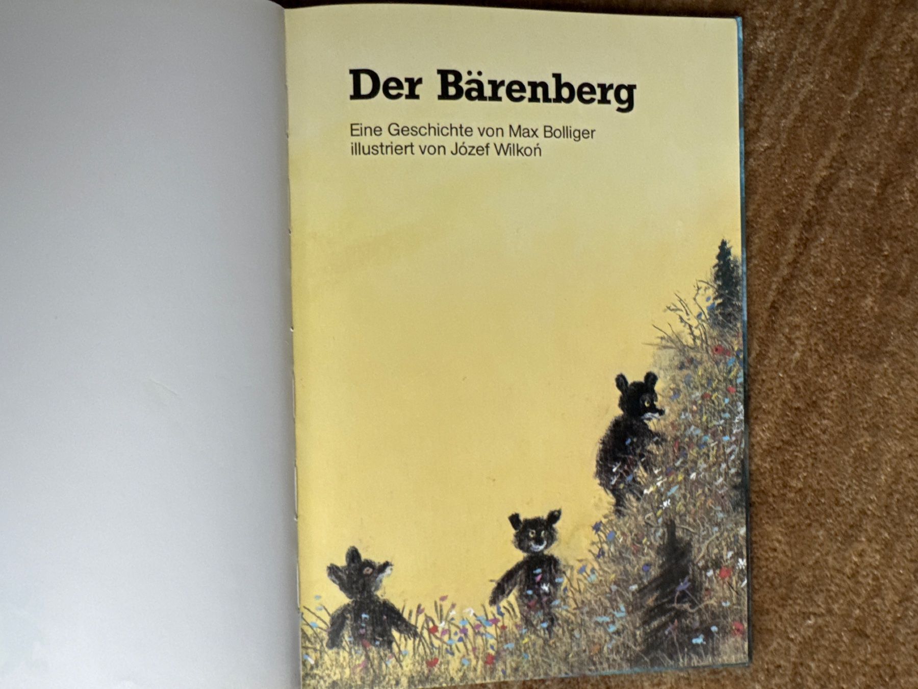 Libri: Der Bärenberg - Max Bolliger - Klassiker – Usato da Aarau venduto da Kilauea 2