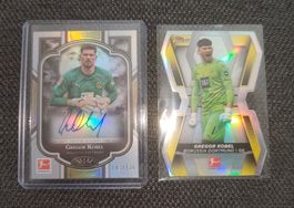 Gregor Kobel Auto /120 Topps Tier One & Finest 2022 Die-Cut