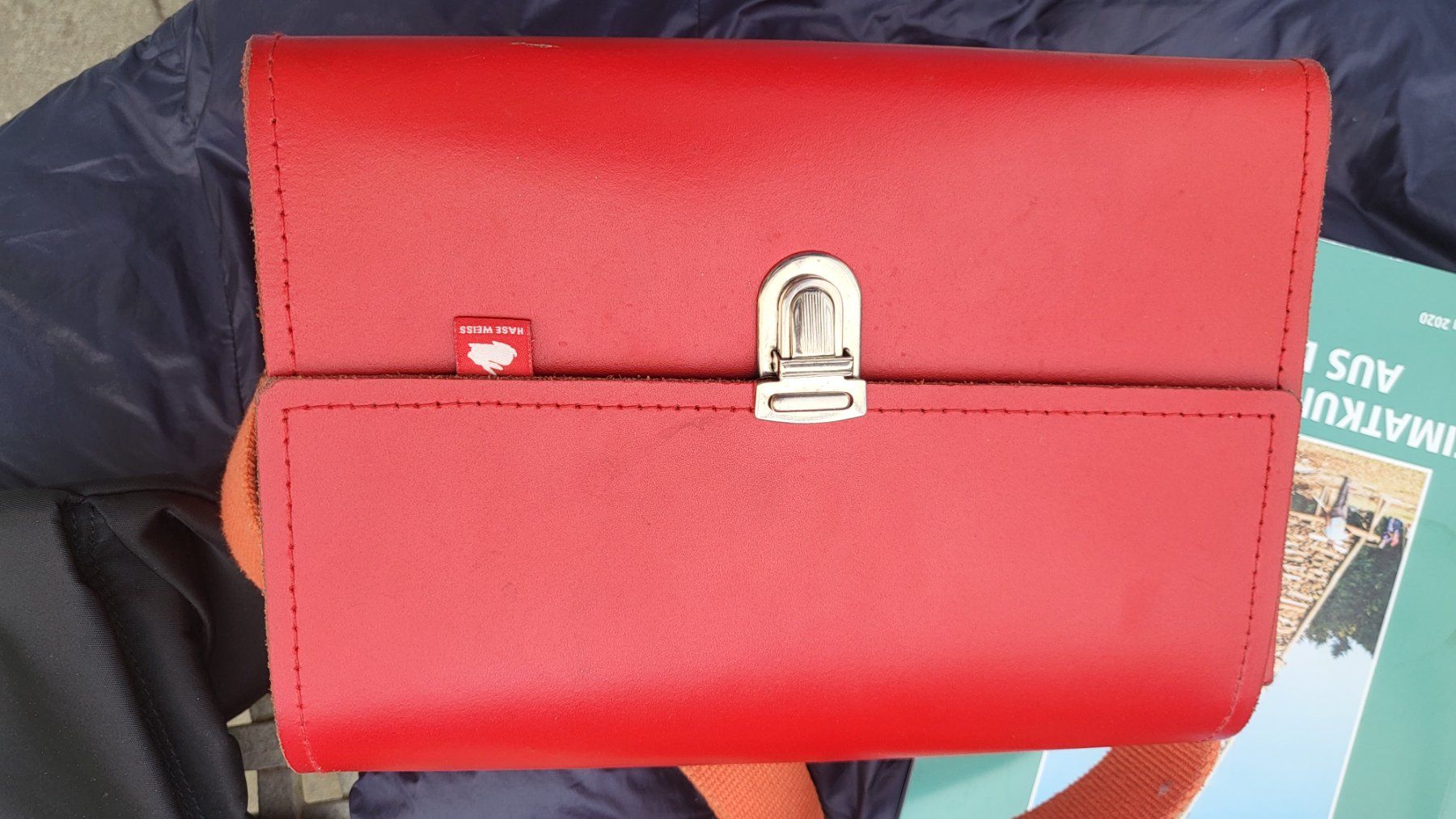 Borse & Zaini: Damenhandtasche rot – Usato da meisterschwanden venduto da ursm03 4