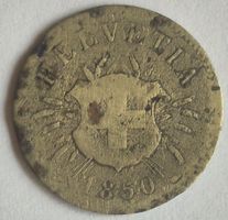 5 Rappen 1850     ab 1 Fr. !!