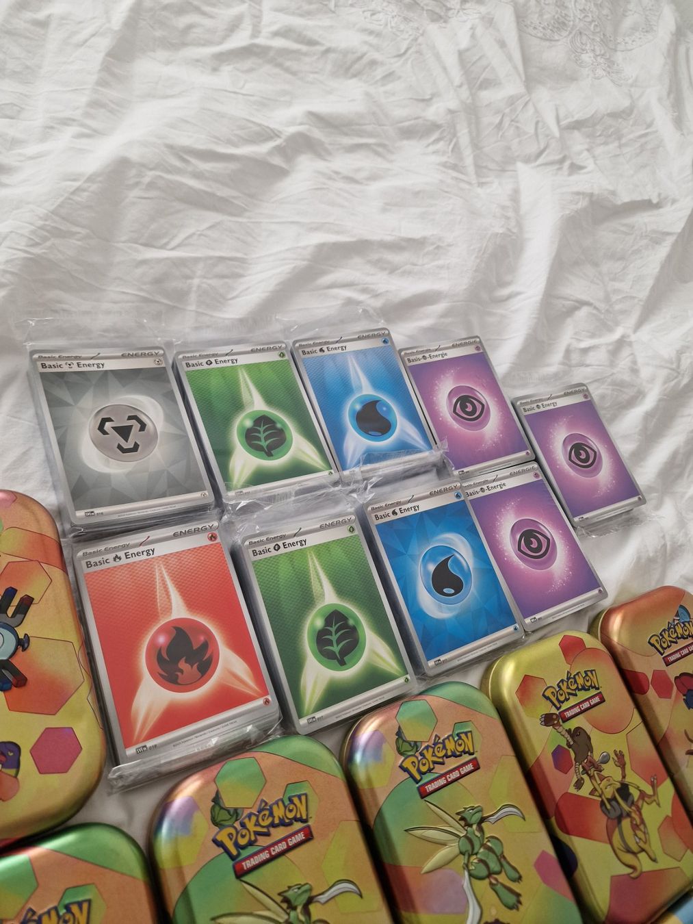 Pokémon Cartes à collectionner: Pokemon LEERE Tins/Dosen, Marker, Würfel etc – D'occasion à Binningen par oscark77 3