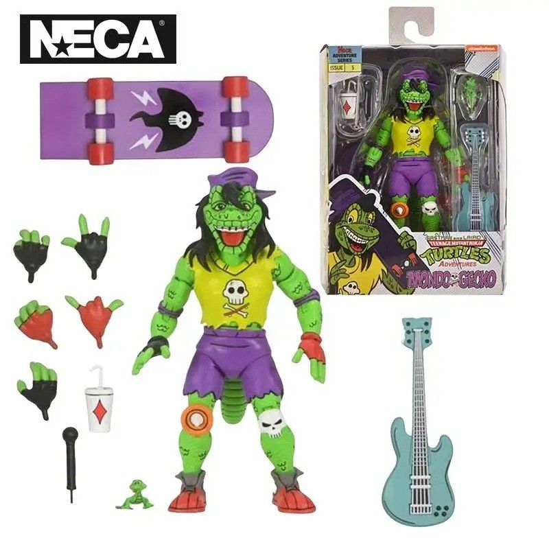 Figuren: NECA TMNT Adventures Mondo Gecko Actionfigur – Neu und originalverpackt aus Olten von SunsetRainman