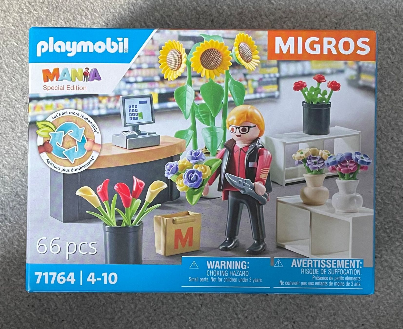 Playmobil Spielzeuge: Playmobil Mania Migros Blumenladen – Neu und originalverpackt aus Engelburg von ali_8vdt