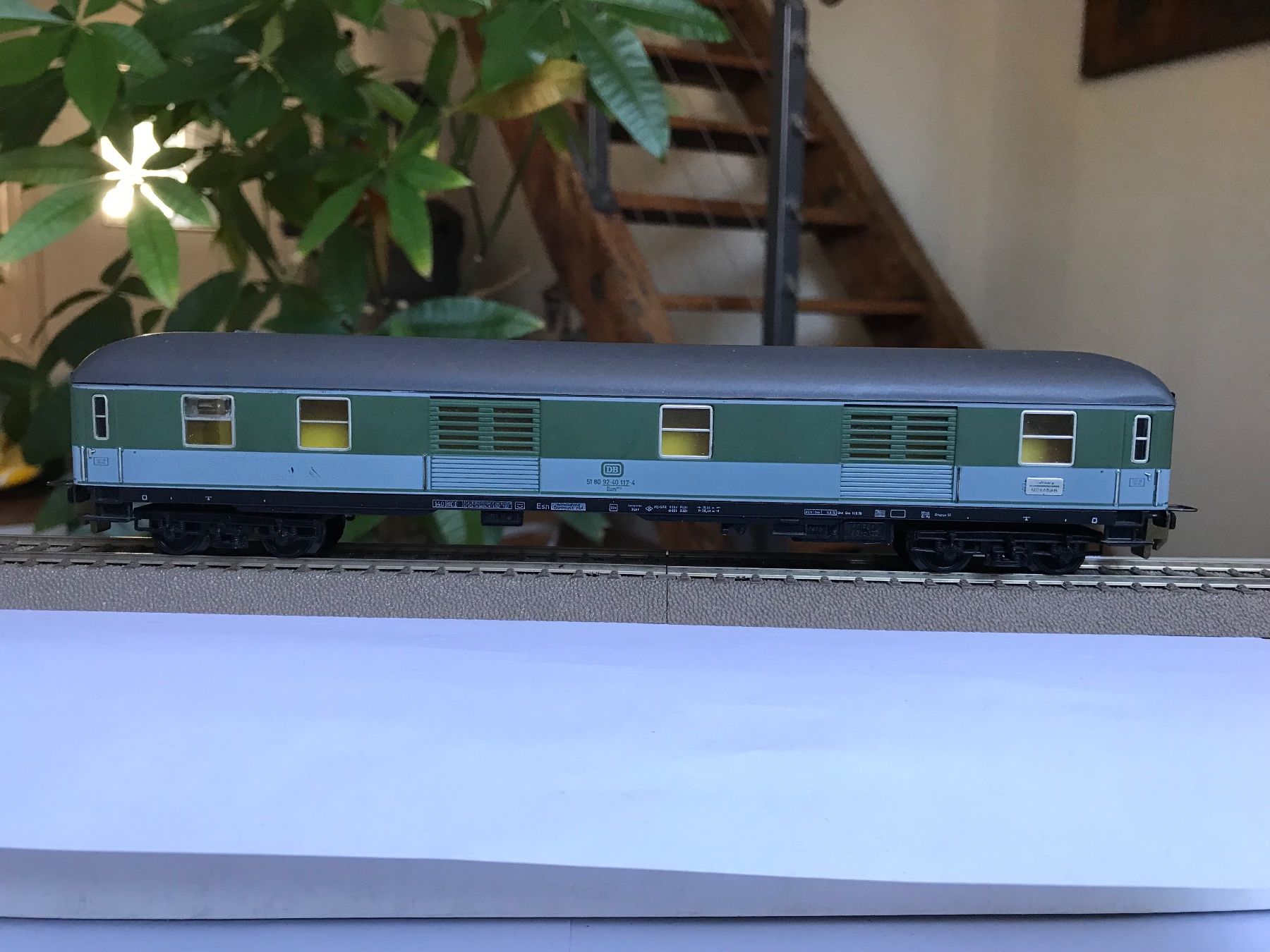 Trix Modelleisenbahnen: trix express 3366, schnellzug gepäckwagen – Gebraucht aus liestal von makai05