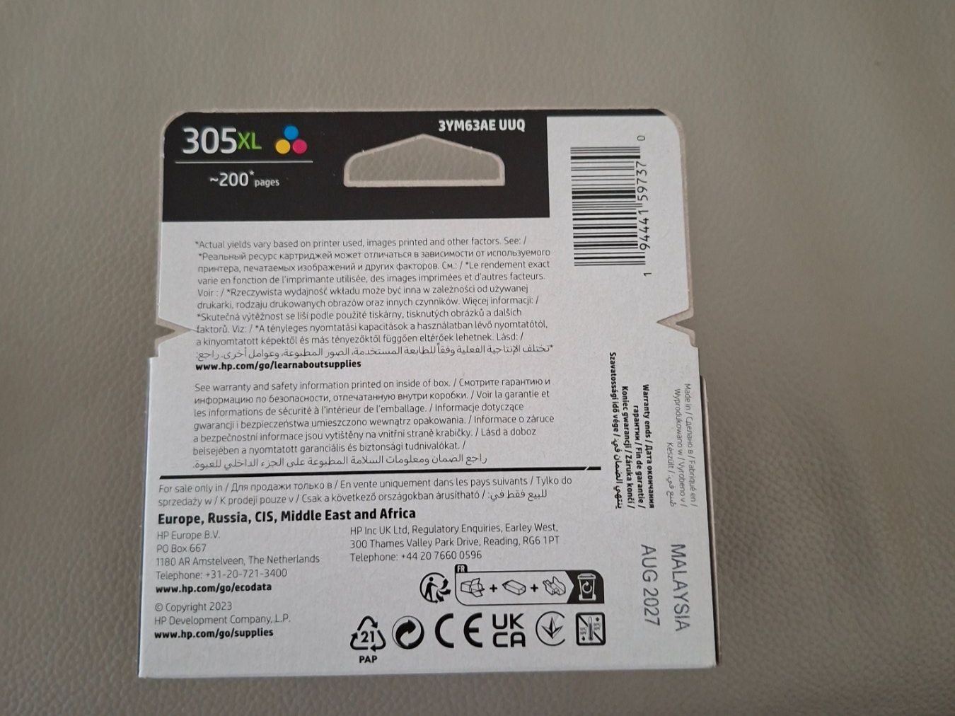 Cartucce per stampanti & toner: HP 305XL Druckerpatrone Tri-colour – Nuovo e nell'imballaggio originale da Fällanden venduto da JE5 1