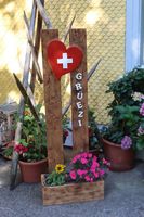 Deko - Stele/Schild für Eingangsbereich