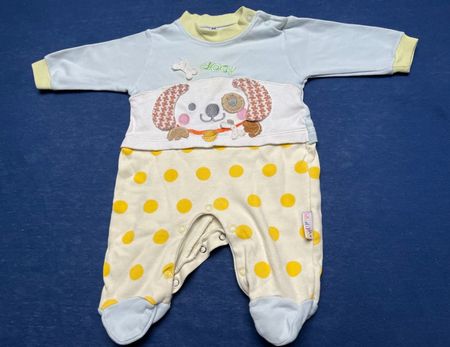 Baby Overall Gr. 56 mit Hundemotiv