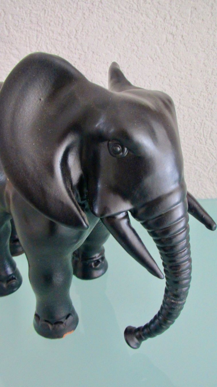 Figuren: ELEPHANT OEUVRE D'ARTISTE – Gebraucht aus Murten von Selliot 1