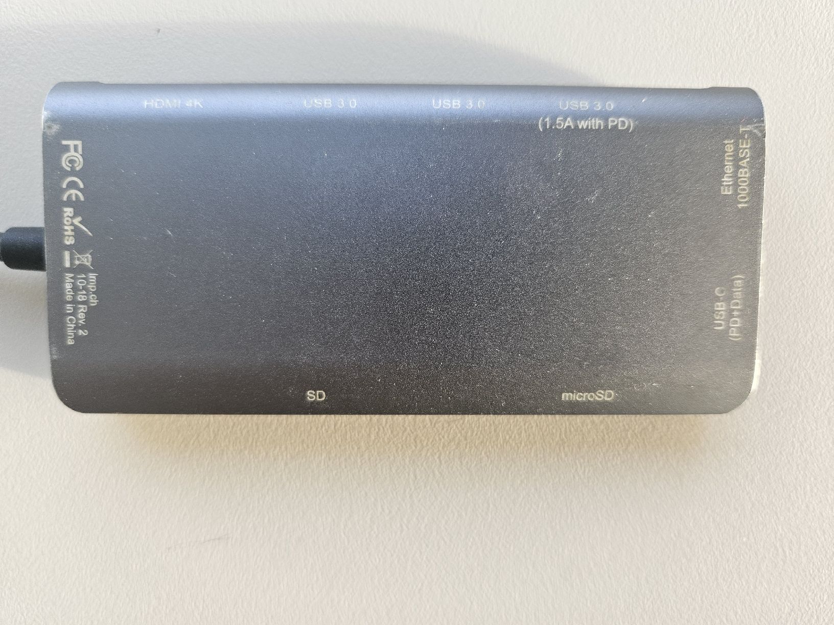 Hubs & Switches: LMP USB-C Hub, 8-in-1 Adapter – Gebraucht aus Biberist von Volo28 3