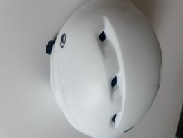 Quechua helmet, white, size S (52–55 cm), good condition.