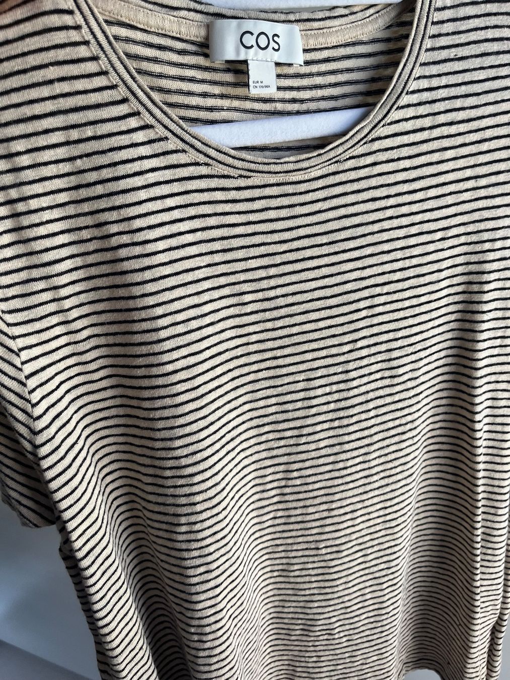 Cos T-shirt: COS linen strip top Size M – Nuovo (secondo la descrizione) da Esslingen venduto da Yanafuchs 1