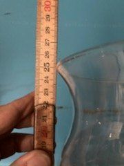 Vasi & Recipienti: glasvase inm weinkelch-look – Usato da Schwarzenberg LU venduto da kindler007 3