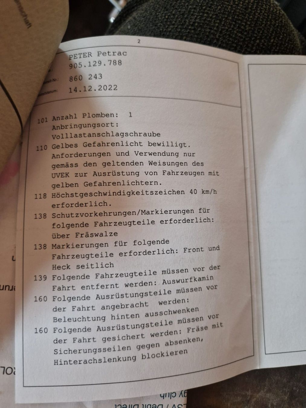 Alle Maschinen: Schneefräse Peter PETRAC – Gebraucht aus Maienfeld von Timbertom 8