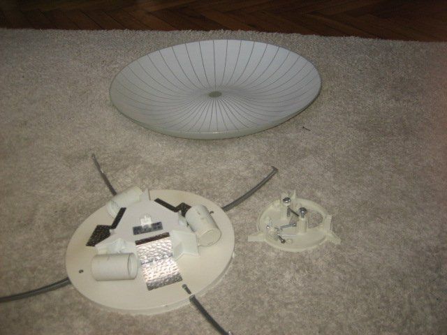 Lampadari & plafoniere: Deckenlampe aus Glas Durchmesser 50 cm – Usato da Winterthur venduto da pf02 5