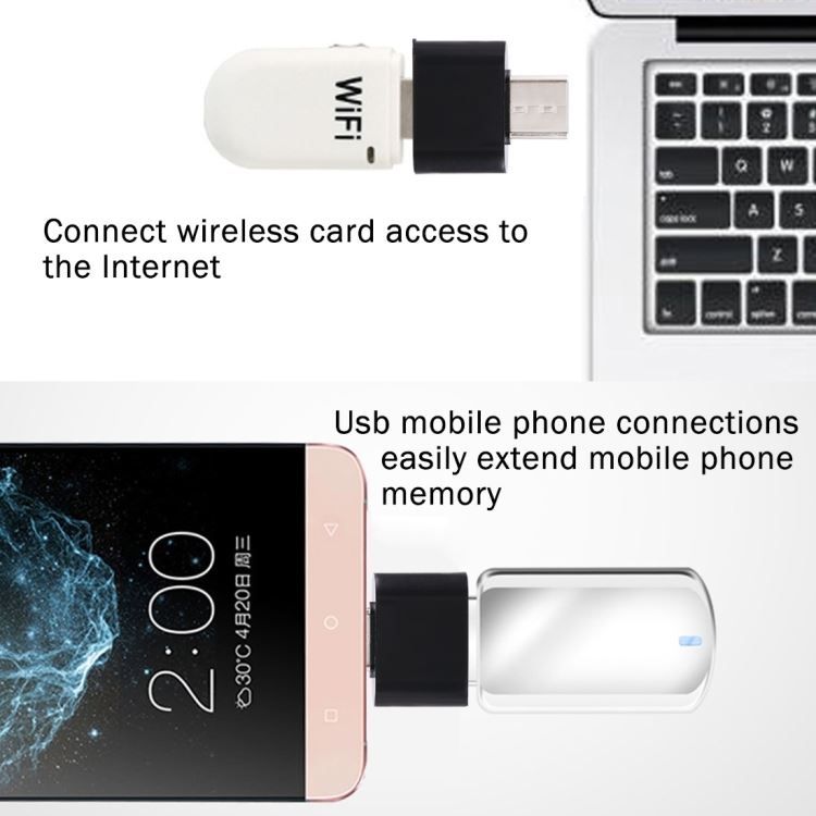 Unità & Adattatore: USB-C / Typ-C-Stecker auf USB 2.0-Buchse – Nuovo e nell'imballaggio originale da Aesch BL venduto da Elektronik_Laden 5