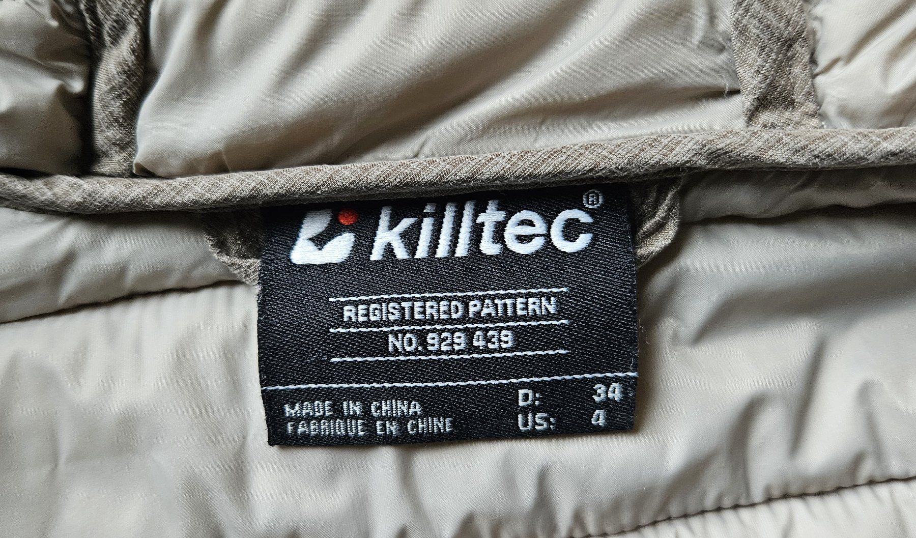 Killtec Mäntel: Killtec Steppmantel, beige, Grösse 34 – Gebraucht aus Langendorf von cbo_xv2j 7