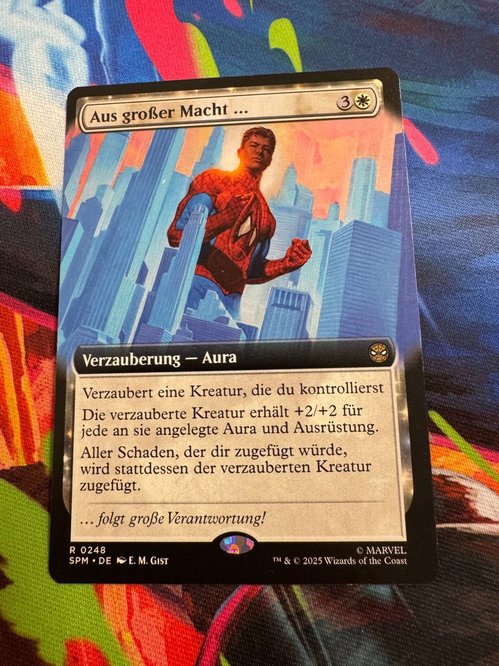 Magic The Gathering Carte collezionabili: Aus großer Macht ... - Marvel's Spider-Man - Magic – Nuovo (secondo la descrizione) da Bülach venduto da Pfrenzel