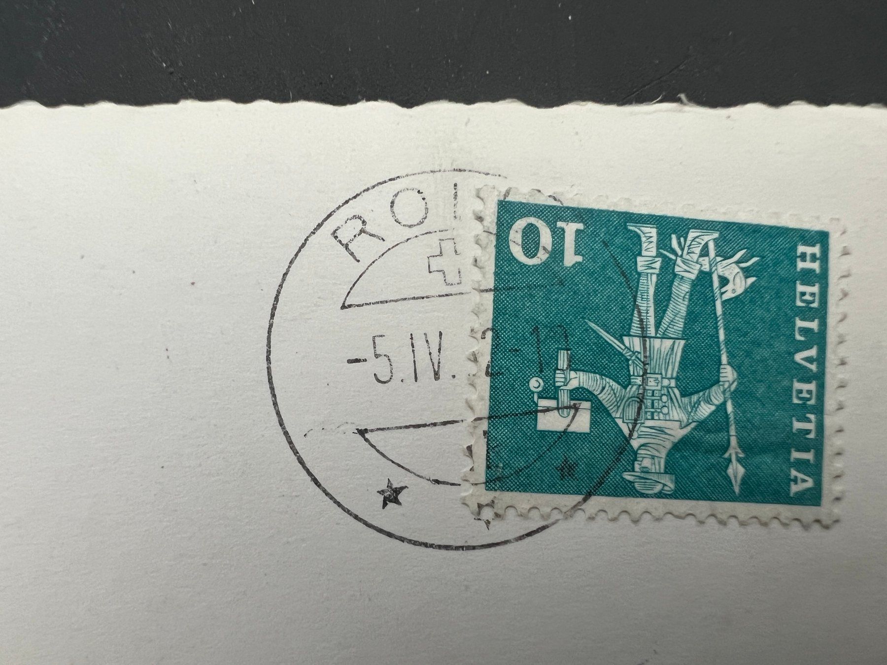 Cartoline postali: AK   1962 Rolle  (G1339) – Usato da Hinwil venduto da Sidi4 1
