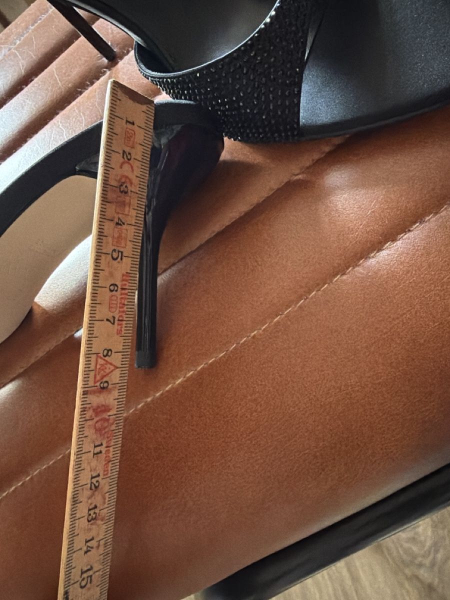 Scarpe da donna: Mules schwarz Grösse 37 Strass neu – Nuovo e nell'imballaggio originale da Murten venduto da februari 3