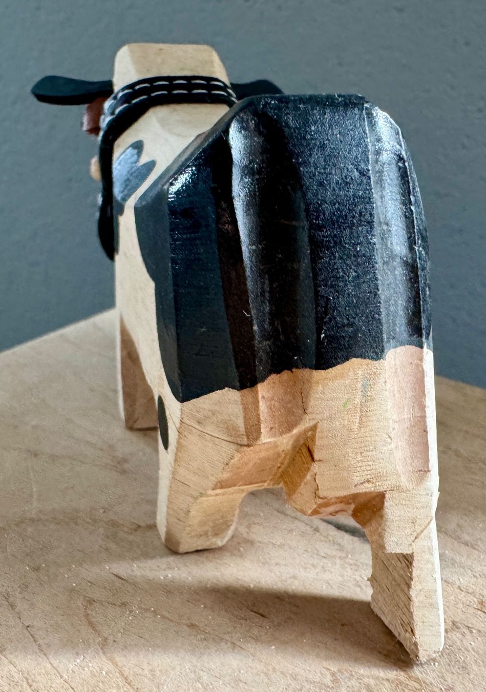 Statuette: Alte geschnitzte Holzkuh Kuh Holz – Usato da Rothrist venduto da Luckywinner 4