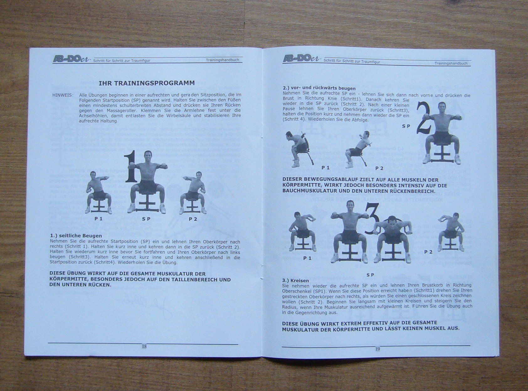 Hometrainer: AB-DOER avec manuel. Bon état. – Usato da Lamboing venduto da Qtrica 6