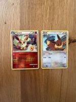 Pokémon Karten – Flamara & Evoli (Deutsch)