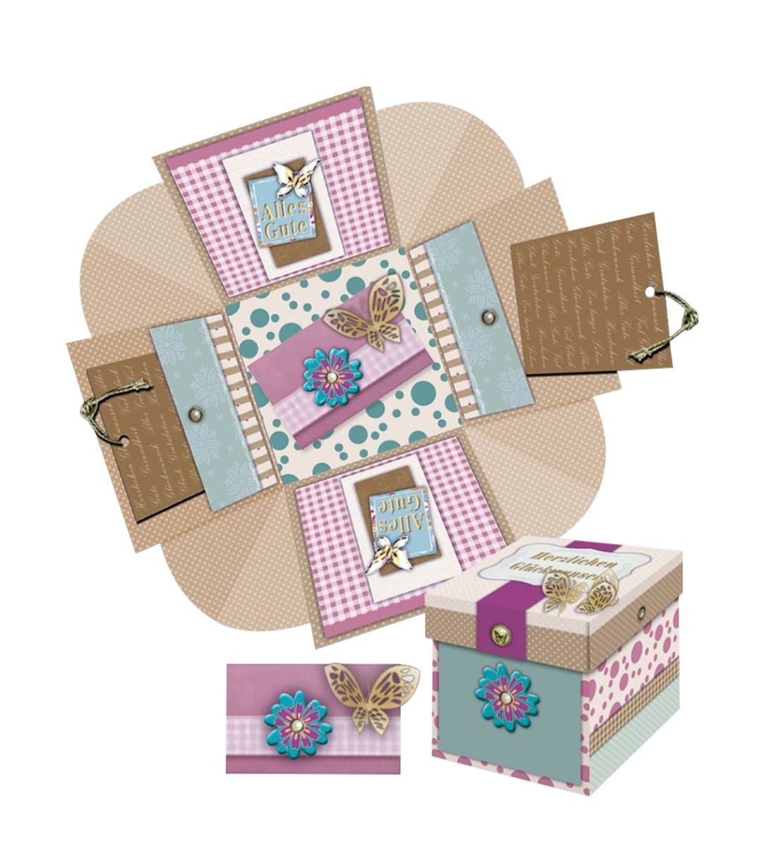 Kit bricolage: Geschenkboxen Explosionsbox Geldgeschenke DIY 24er Set – Nuovo e nell'imballaggio originale da Wasen im Emmental venduto da Sandra189 2