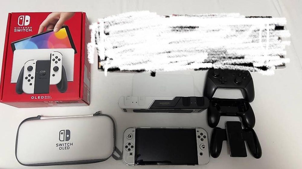 Nintendo Switch OLED Weiss + Zubehör (Gebraucht) in Stein AG für CHF ...