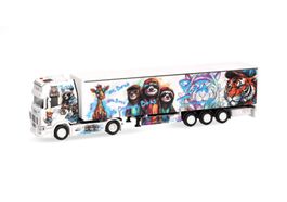 1:87 Herpa Scania CS 20 HD Gardinenplanen-Sattelzug "Pluta"