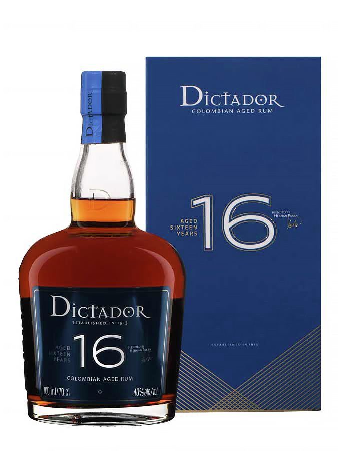 Spiritueux: Dictador 16 ans – Neuf avec emballage d'origine à Le Locle par drinkshop