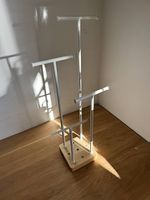 Porte-bijoux / organiseur en métal et bois