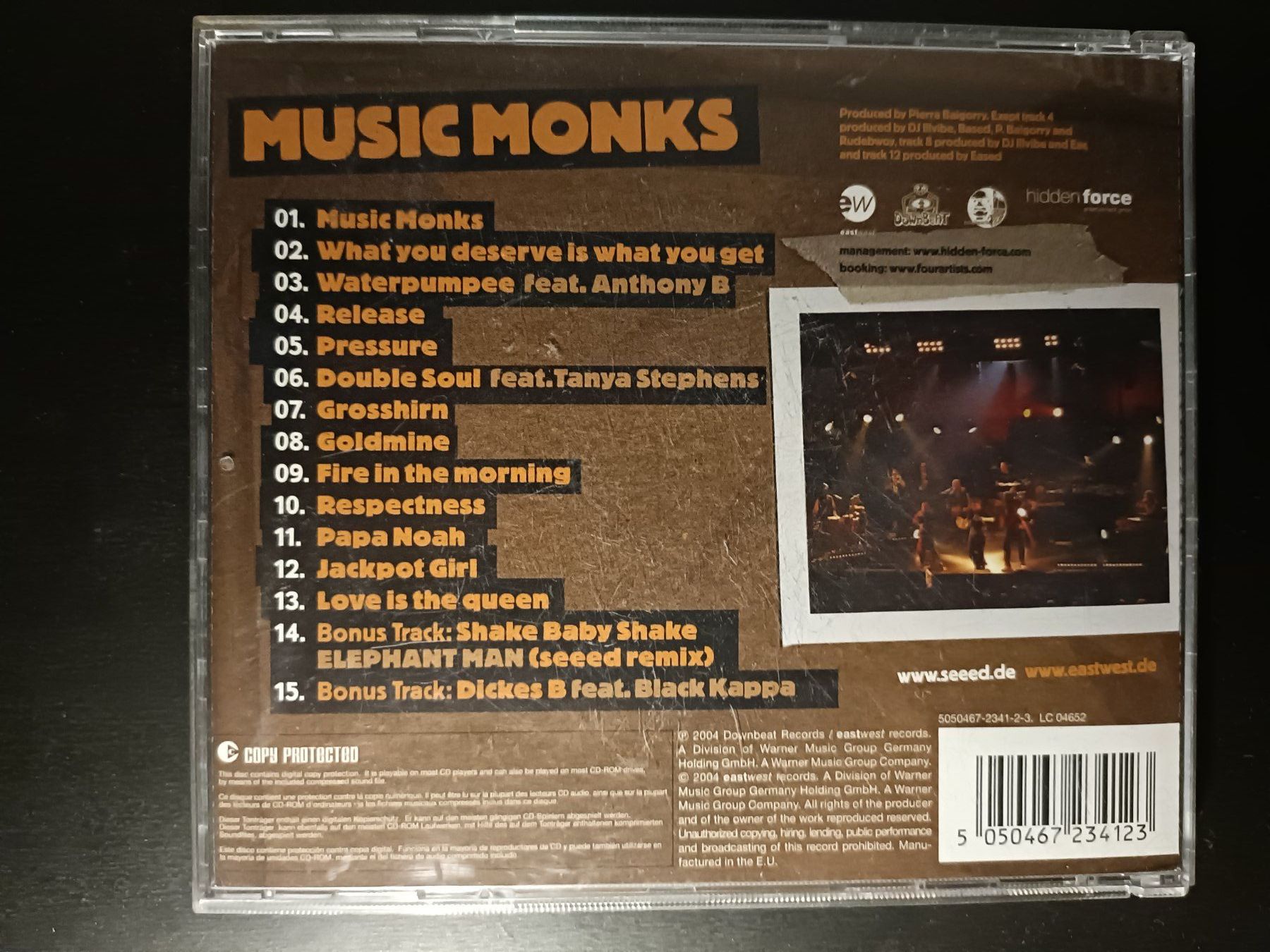 CD: Seeed - Music Monks – Usato da Aarau venduto da d_m_bf6g 1