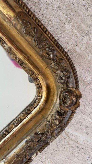 Specchi: STUPENDO SPECCHIO D EPOCA CON CORNICE DORATA – Usato da Davesco-Soragno venduto da kappas 4