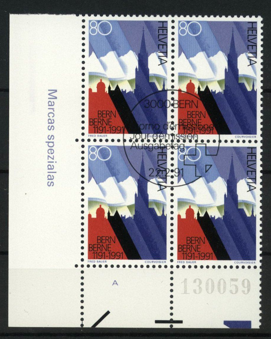 Tutti i francobolli: 1991, Sonderpostmarke I, ET – Usato da Willisau venduto da Vollstempel