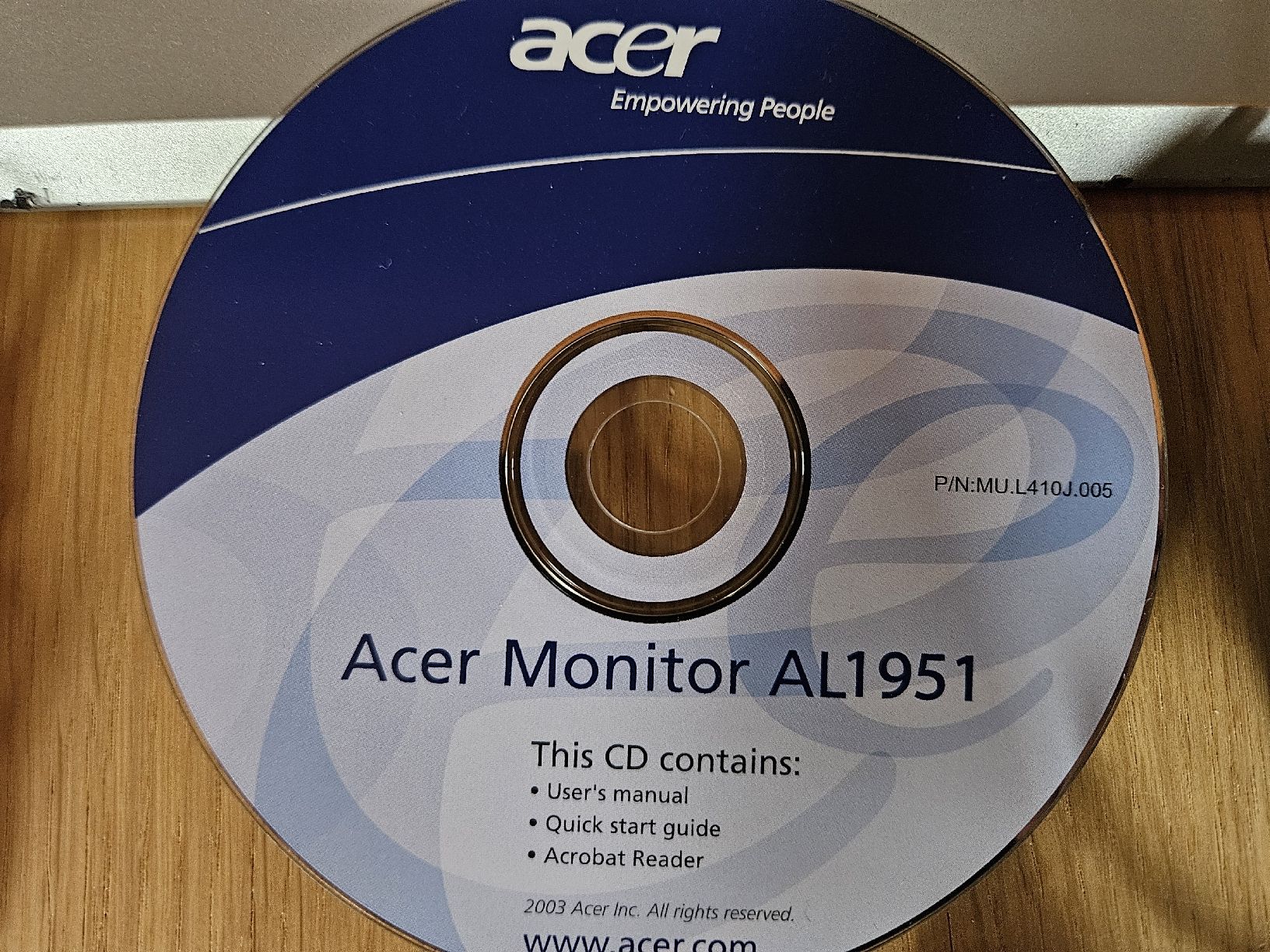 Acer Monitor: Ecran Acer 19' – Usato da Bavois venduto da Patrose 2