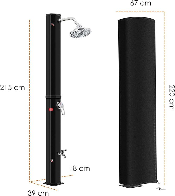Solardusche 35 Liter Solar Gartendusche Kaufen auf Ricardo