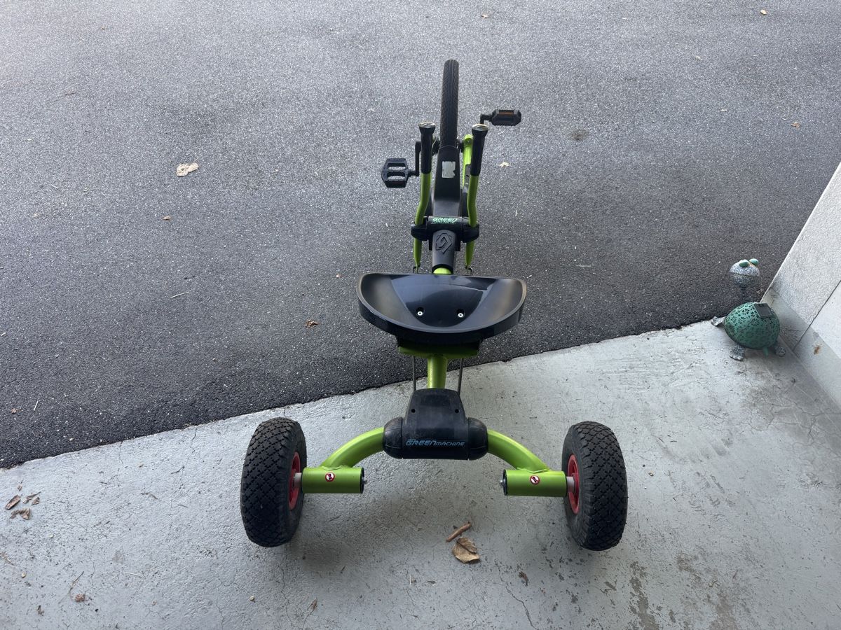 Veicoli per bambini: Dreirad Green Machine, Kinderfahrzeug – Usato da Eschen venduto da Forrer1000 2