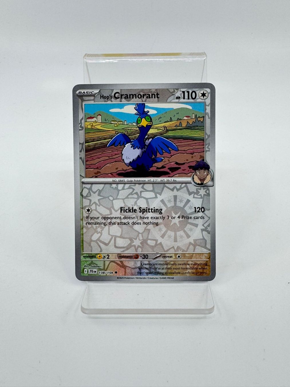 Pokémon Sammelbilder & Trading cards: Pokemon Hop's Cramorant 138/159 – Gebraucht aus Herisau von Pokemon2026