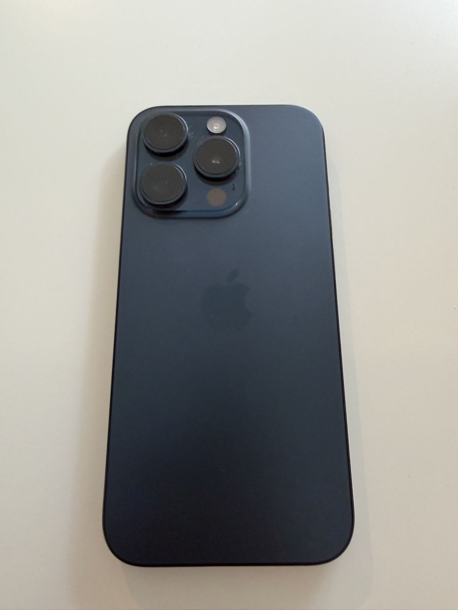 Apple Handys / Smartphones: Iphone 15 pro 128gb midnight blue – Gebraucht aus Freienstein von lk90 1