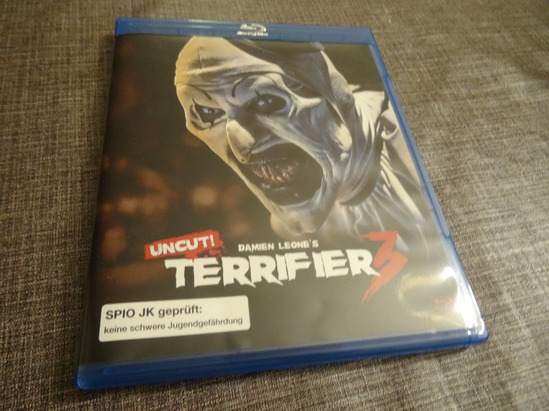 Tutti i DVDs: Blu-ray Terrifier 3 Uncut Deutsch – Usato da Olten venduto da Disc-Verkauf