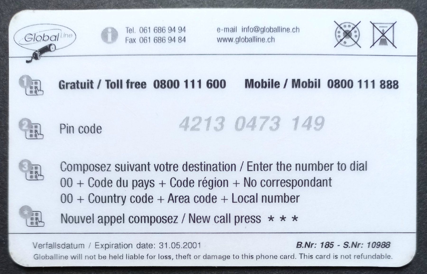 Telefon- & Taxkarten: Taxcard Phonecard - India - CH – Gebraucht aus Niederuzwil von lubimaja 1