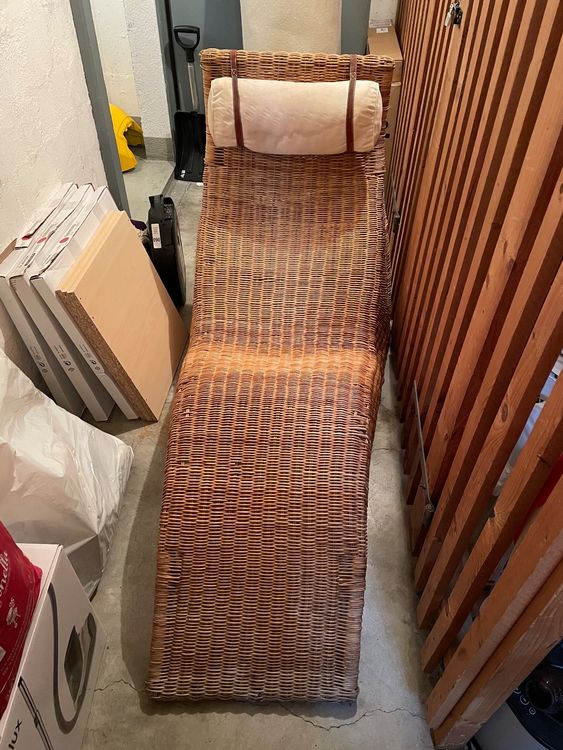 Ikea Rattan Liegestuhl Kaufen auf Ricardo