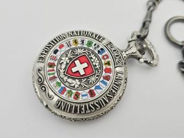 Jacques du Manoir Taschenuhr Unitas ETA 6498-1 Handaufzug