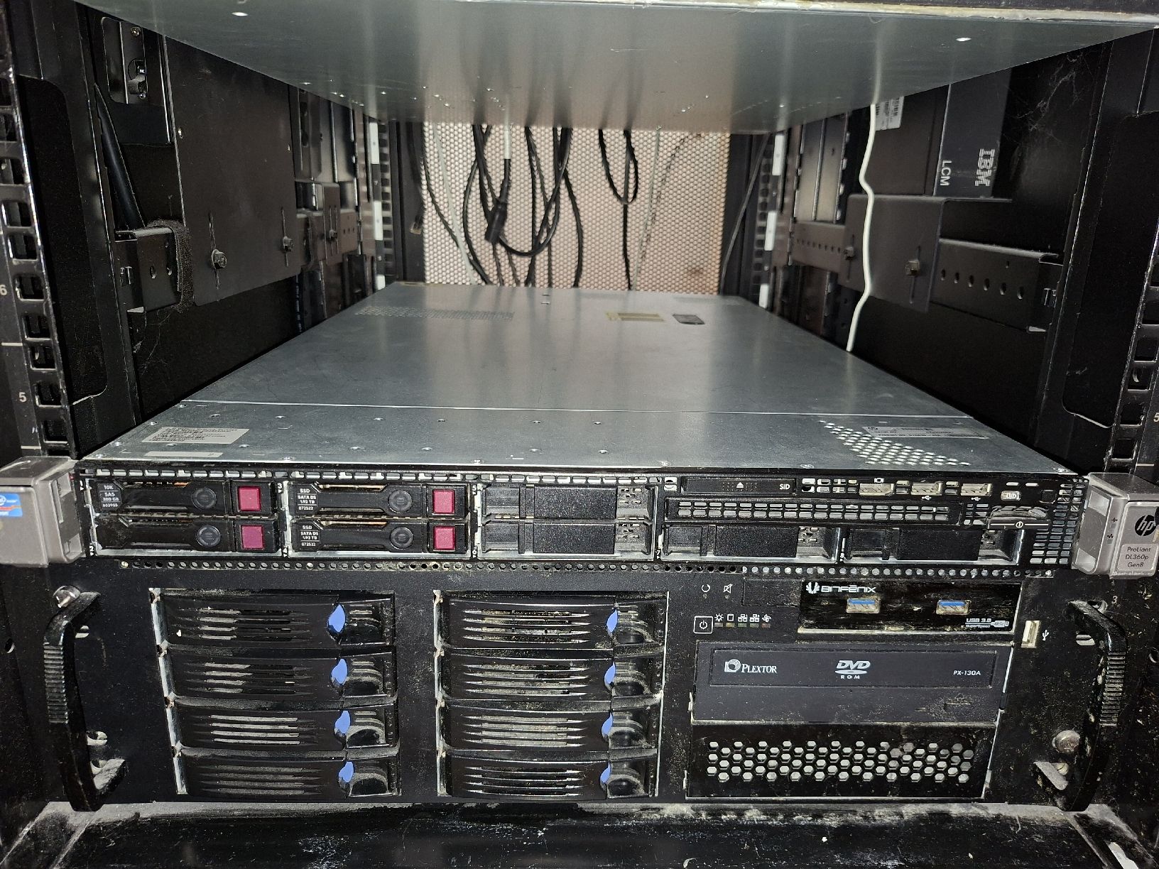 Hewlett Packard Server: HP ProLiant DL360p Gen8 Server - 192GB RAM /12C24T – Gebraucht aus Schaffhausen von AA_GE