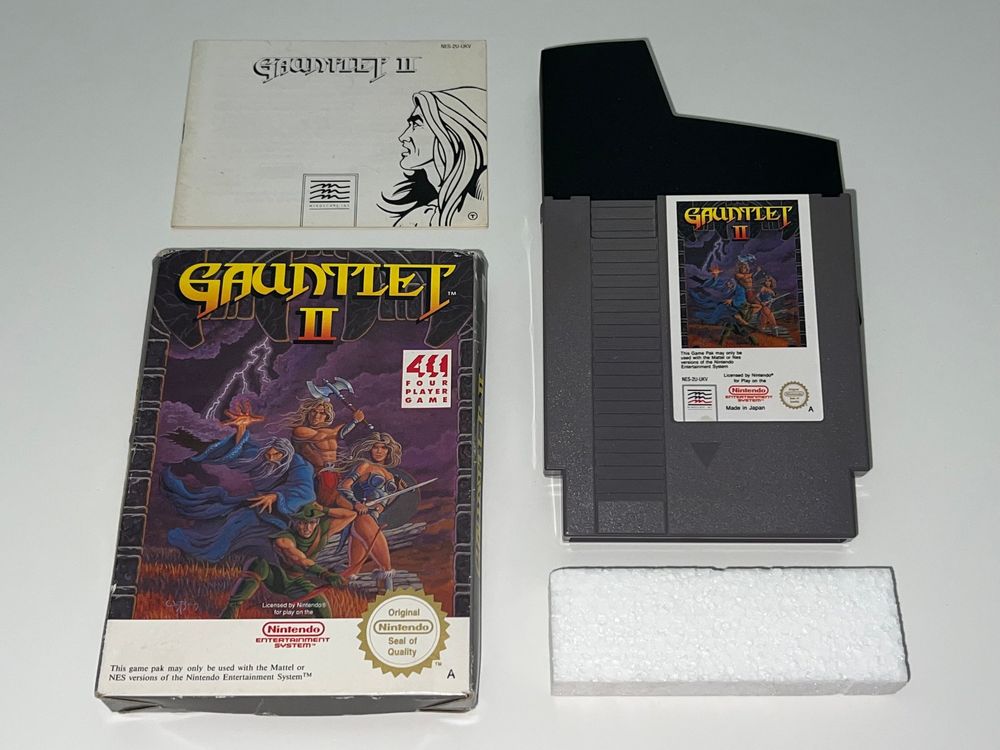 Gauntlet 2 Juego para la Nntendo NES PAL Completo Versón Española