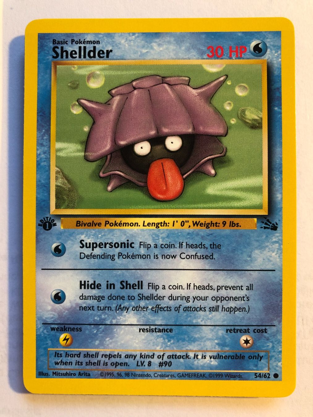 Cartes à collectionner: Shellder 1st Fossil - MINT - ab 1.- – D'occasion à Giubiasco par dan_pr8b