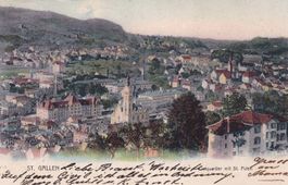 St. Gallen Ostquartier mit St. Fiden