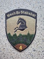 *** Badge Mech Br Stabsbat 4 mit klett ***