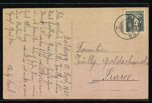Cartoline postali: Baldegg, Töchter-Pensionat und Lehrerin – Usato da Berlin venduto da bartko-reher 1